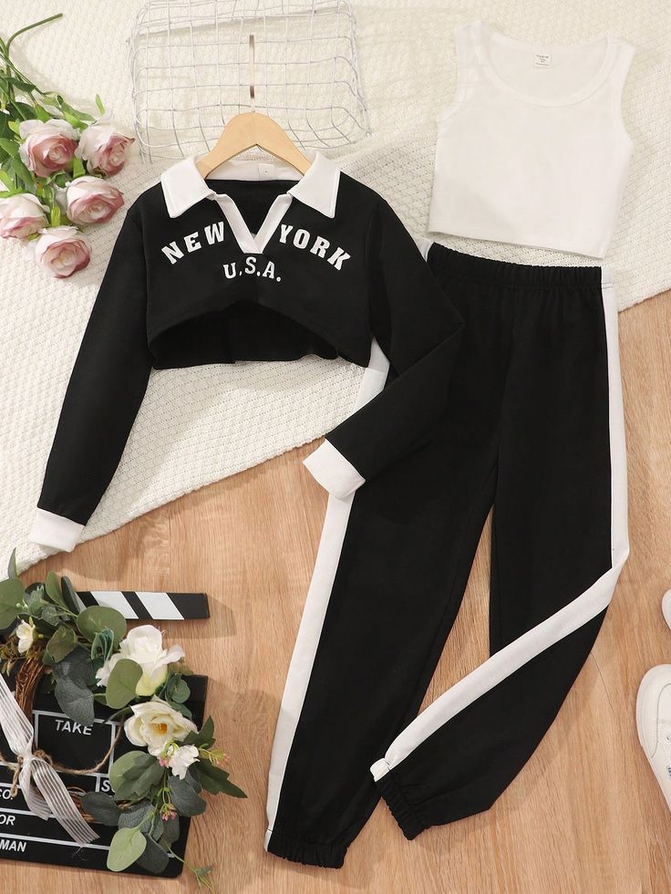 Girls Cargo Top bottom pant shrug